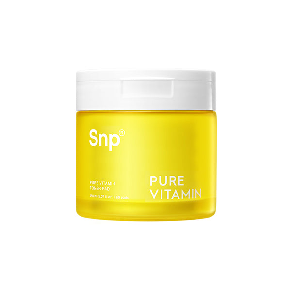 [SNP] Pure Vitamin Toner Pad -60pcs