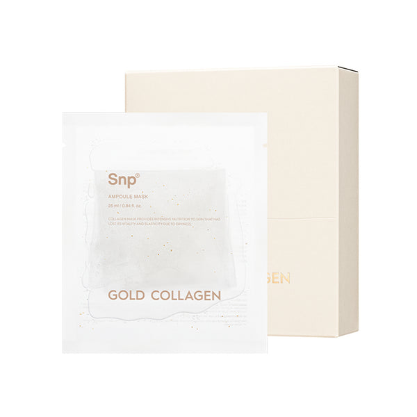 [SNP] Gold Collagen Ampoule Mask -1pack(10pcs)