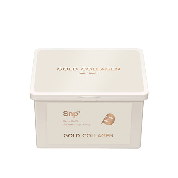 [SNP] daily mask pack for gold collagen extraction -30pcs