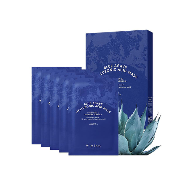 [T'else] Blue Agave Hyaluronic Acid Mask - 25ml* (5ea)